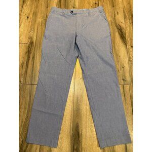 Tommy Hilfiger Mens Light Blue Dress Pants 36W x 32L Cotton Blend Classic Fit